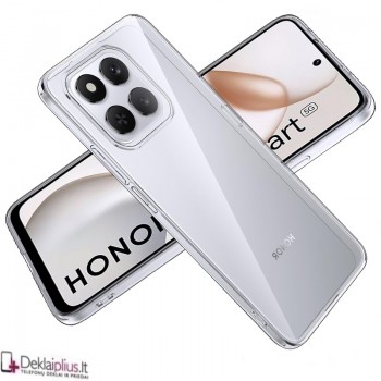 Silikoninis ploniausias,lengviausias dėklas - permatomas (Huawei Honor 400 Smart)